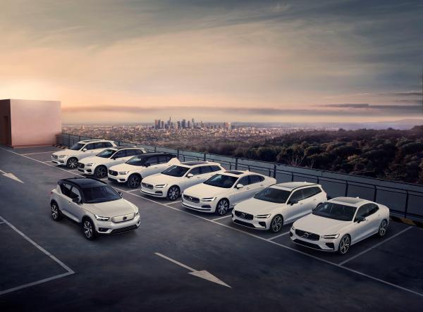 Volvo's full car range 2019