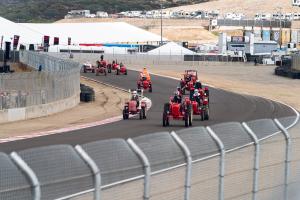 Porsche tractors racing at Laguna Seca