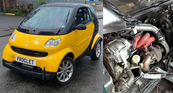 Smart ForTwo with Toyota 3S-GTE